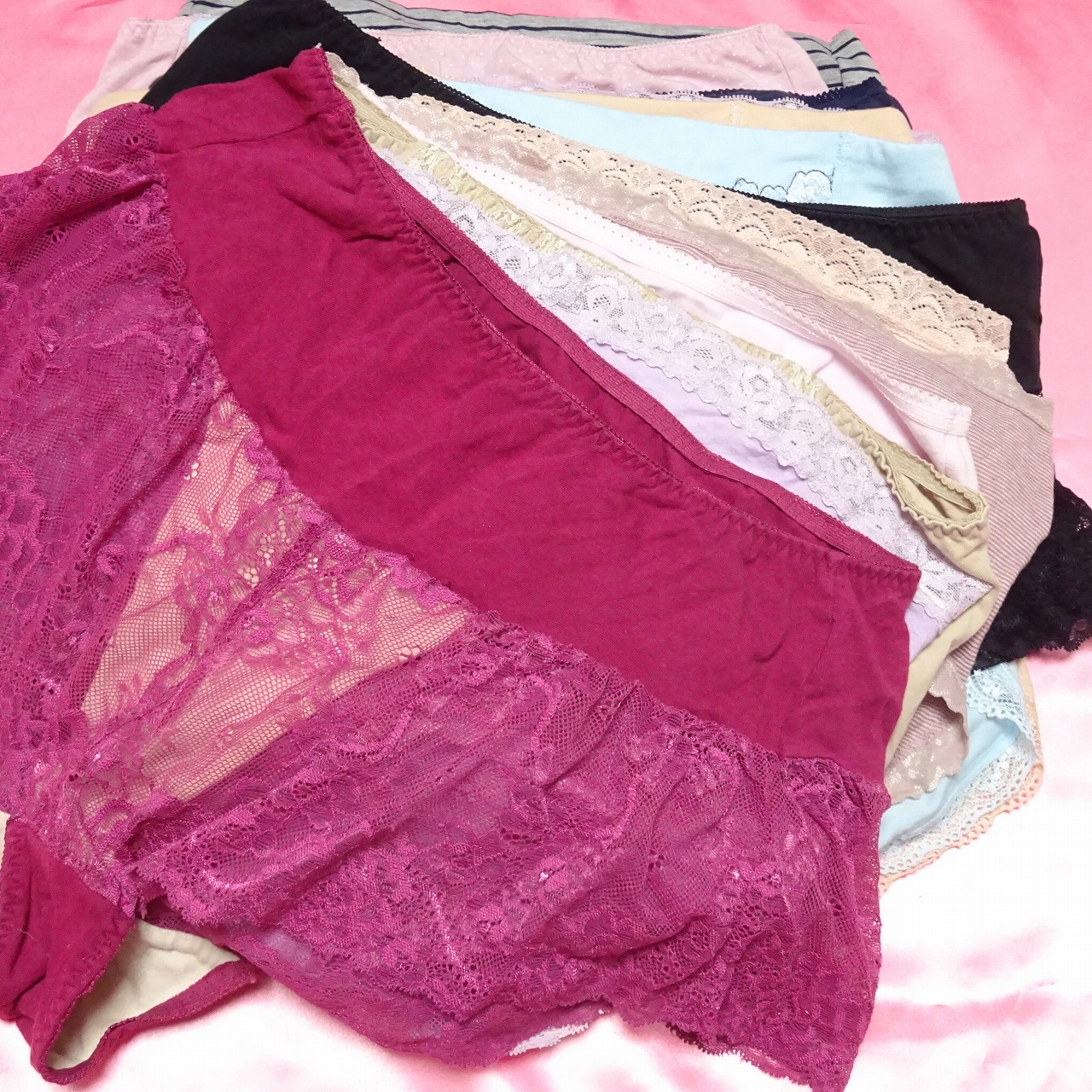 97☆婦人コットンショーツ☆15枚セット☆大きいサイズ☆大人USEDインナー SELECT INNER MARKET