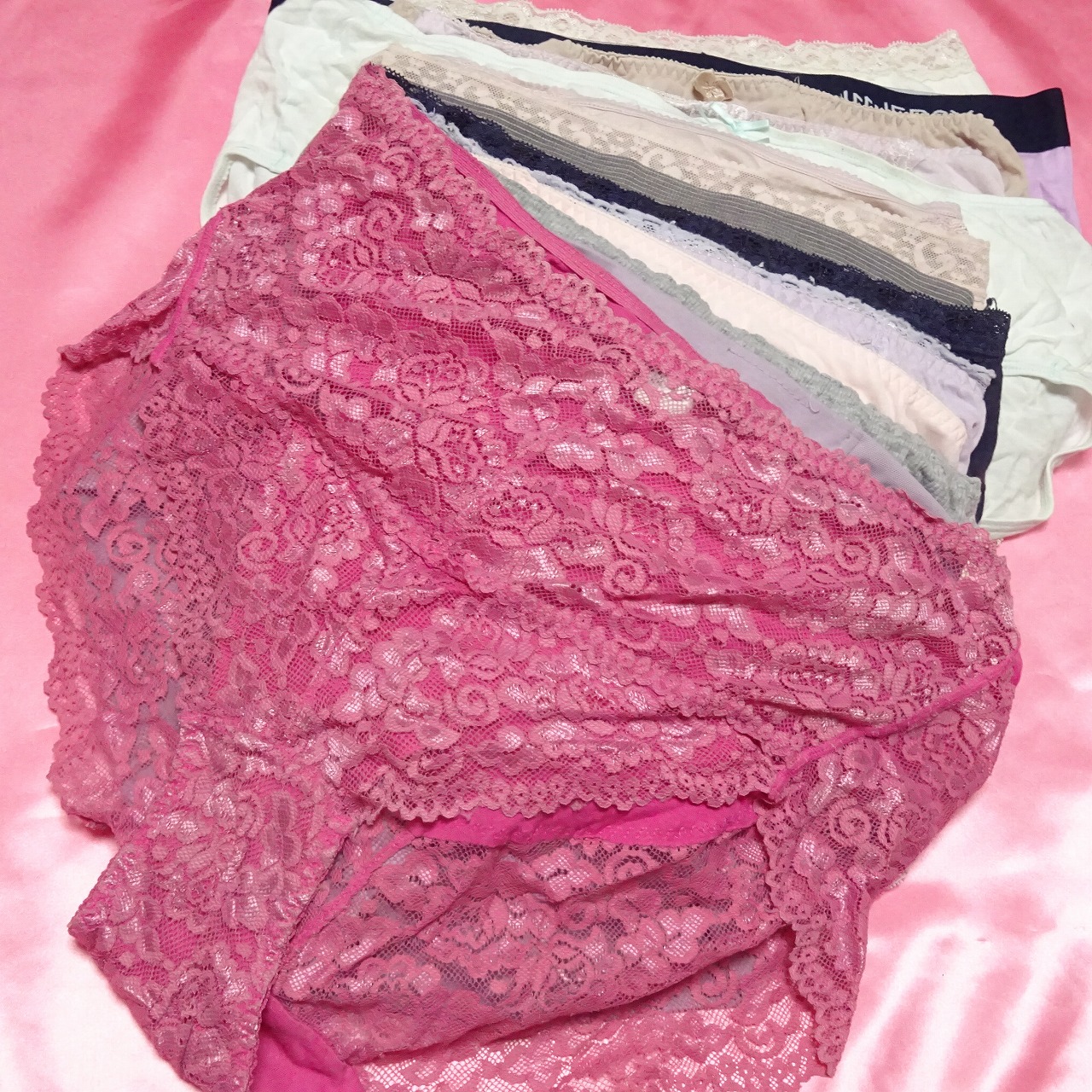 100☆婦人コットンショーツ☆15枚セット☆大きいサイズ☆大人USEDインナー SELECT INNER MARKET