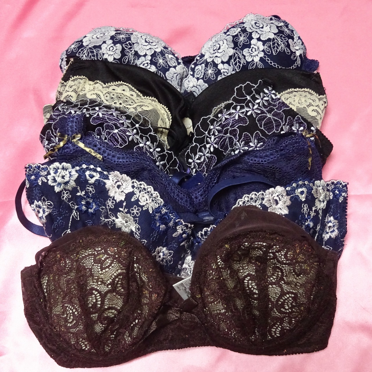 120☆Cカップブラ☆6枚セット☆☆大人USEDインナー SELECT INNER MARKET