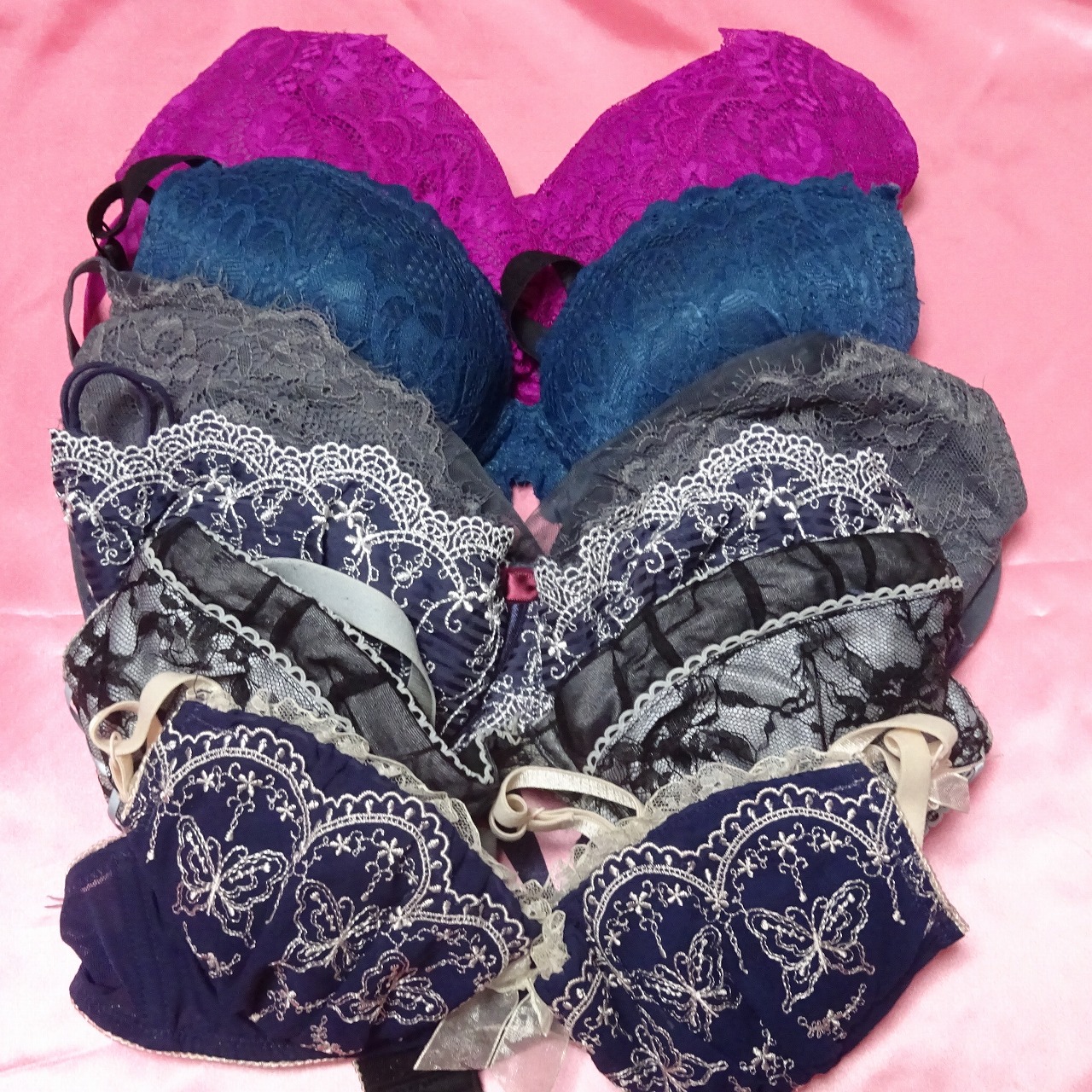 121☆Dカップブラ☆6枚セット☆☆大人USEDインナー SELECT INNER MARKET