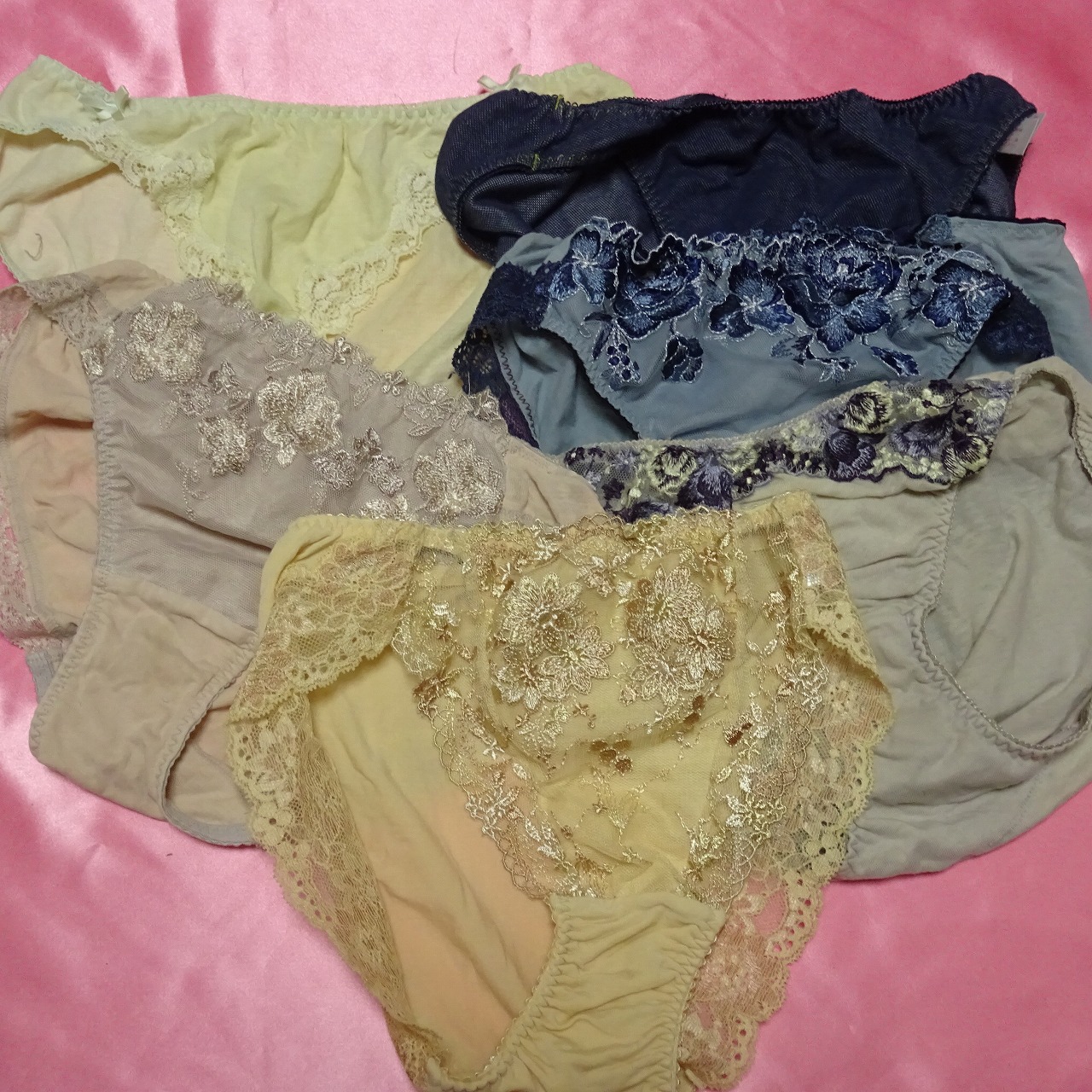 143☆Wing☆コットンショーツ☆6枚セット☆大人USEDインナー SELECT INNER MARKET