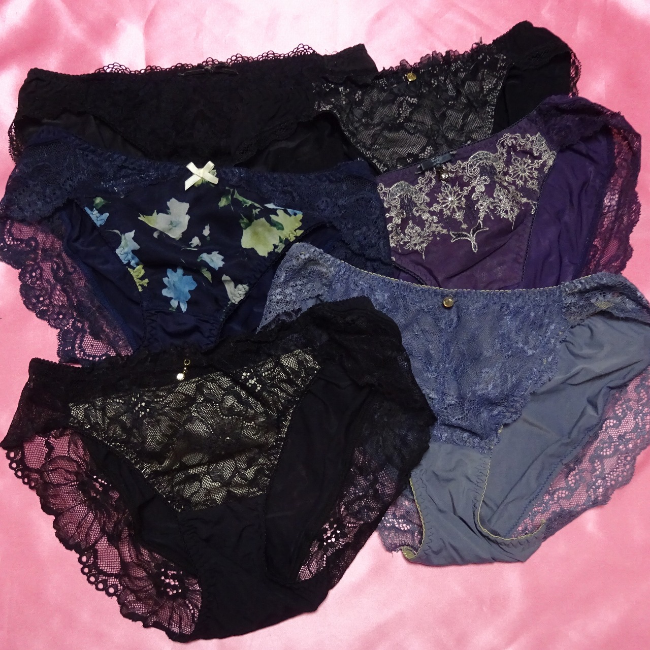 148☆tutuanna☆ツルツルショーツ☆6枚セット☆大人USEDインナー SELECT INNER MARKET