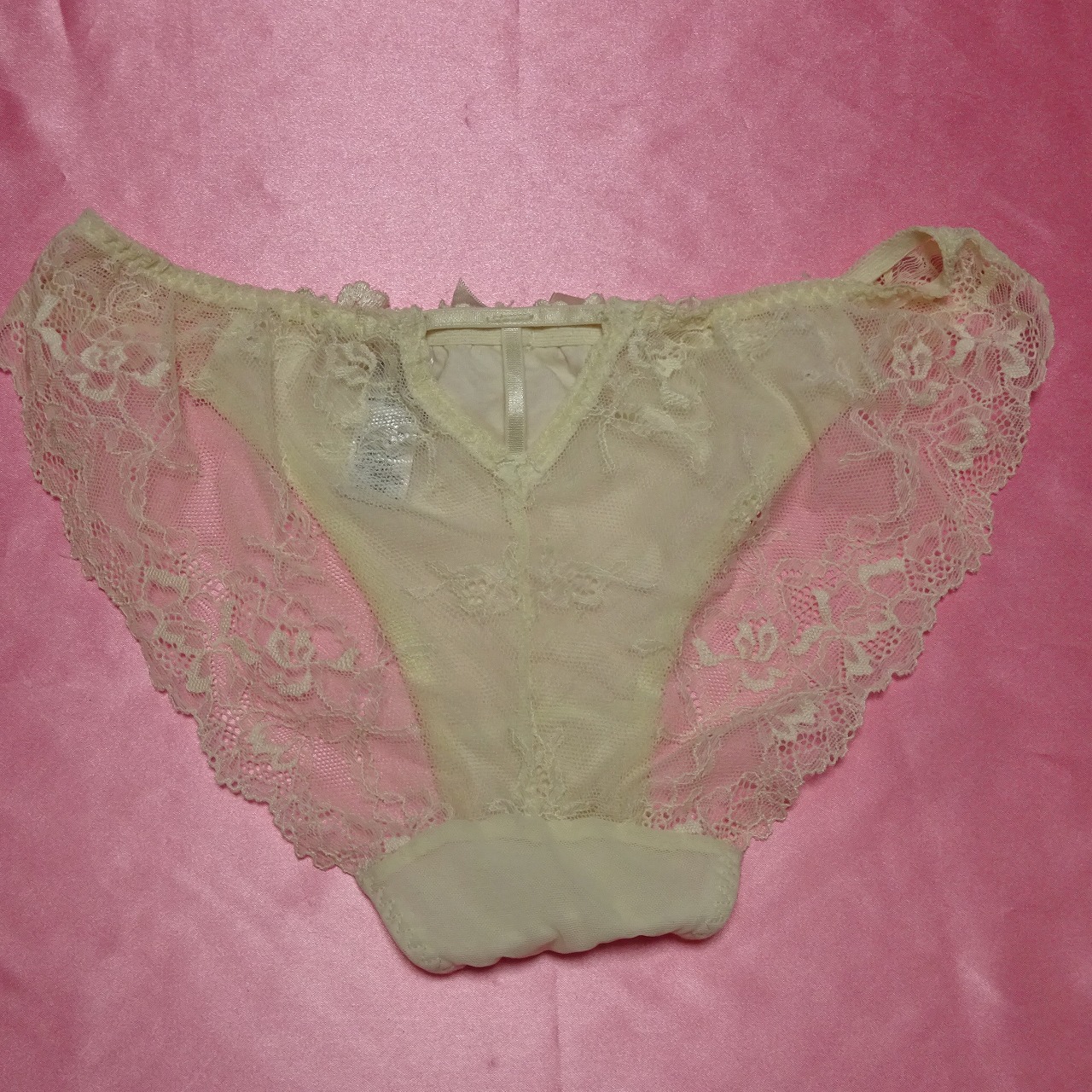 157☆エメフィール☆レースショーツ☆Mサイズ☆クリーム☆大人USEDインナー SELECT INNER MARKET - 画像 (2)