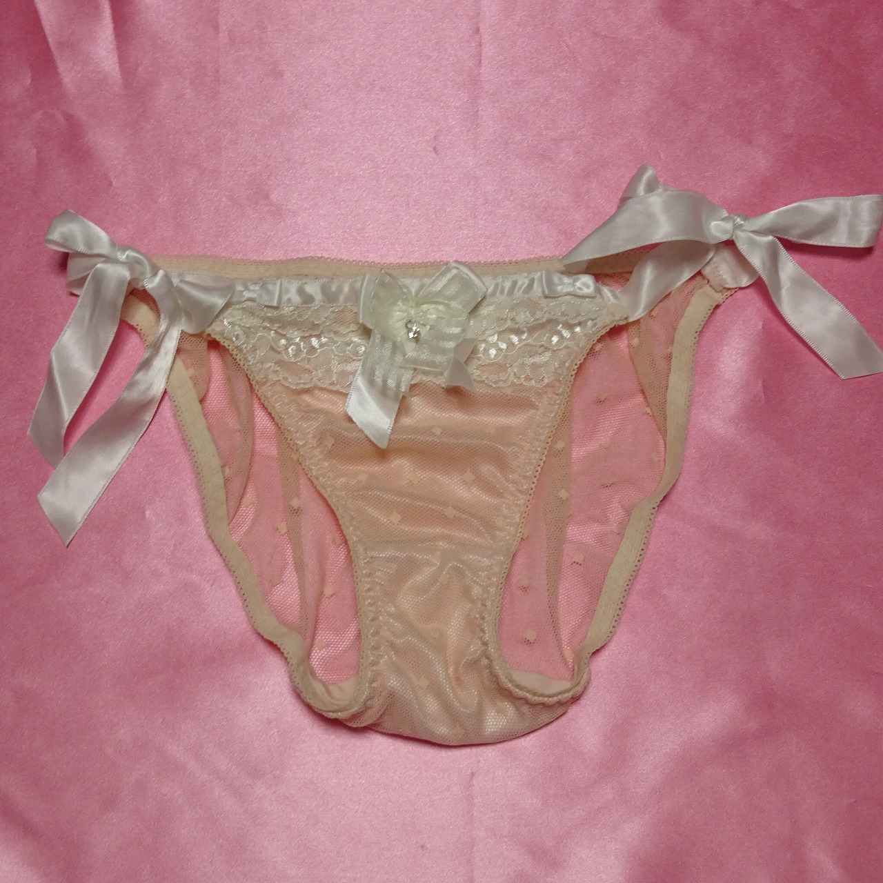 158☆エメフィール☆レースショーツ☆Mサイズ☆ピンク☆大人USEDインナー SELECT INNER MARKET