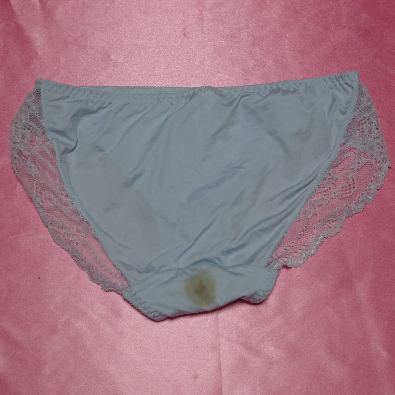 164☆エメフィール☆ツルツルショーツ☆Mサイズ☆水色☆大人USEDインナー SELECT INNER MARKET - 画像 (2)