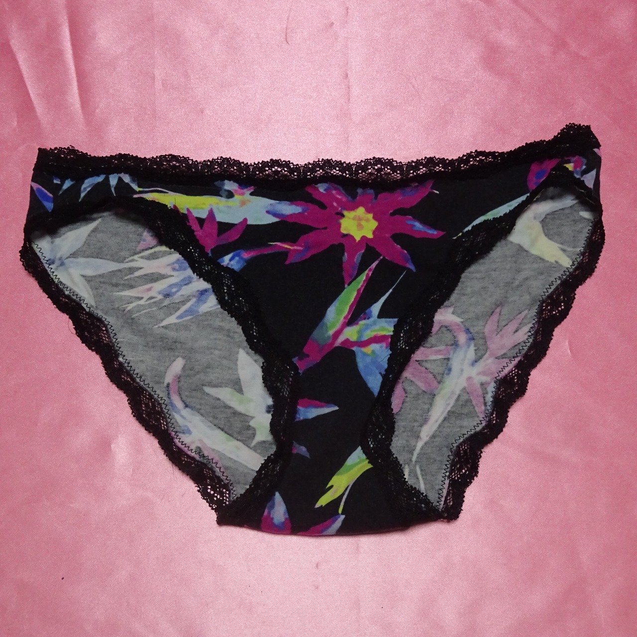 165☆エメフィール☆コットンショーツ☆Lサイズ☆黒☆大人USEDインナー SELECT INNER MARKET