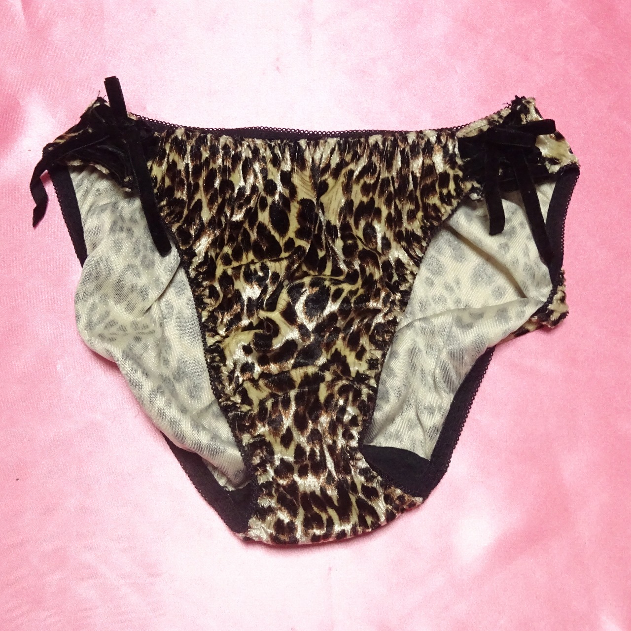 170☆エメフィール☆コットンショーツ☆Mサイズ☆ヒョウ柄☆大人USEDインナー SELECT INNER MARKET