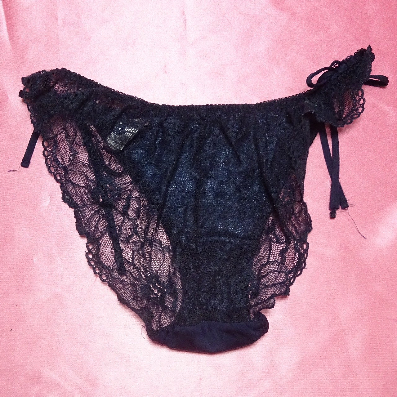 171☆tutuanna☆レースショーツ☆Mサイズ☆ネイビー☆大人USEDインナー SELECT INNER MARKET - 画像 (2)