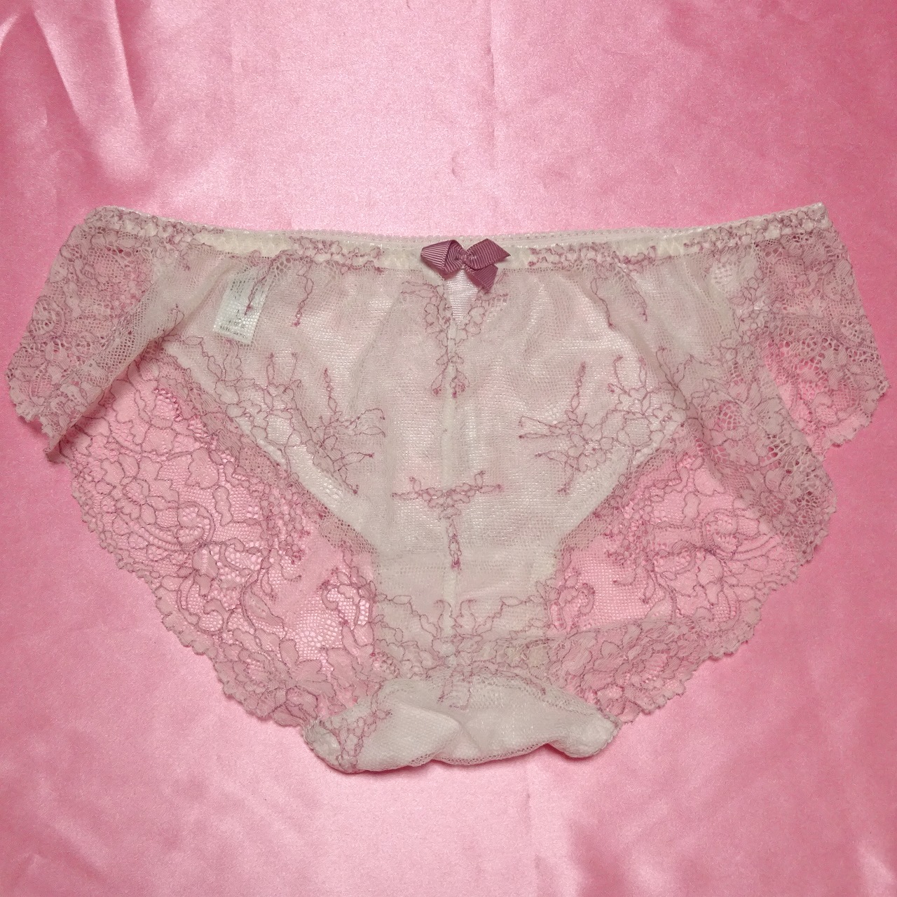 173☆tutuanna☆レースショーツ☆Lサイズ☆ピンク☆大人USEDインナー SELECT INNER MARKET - 画像 (2)