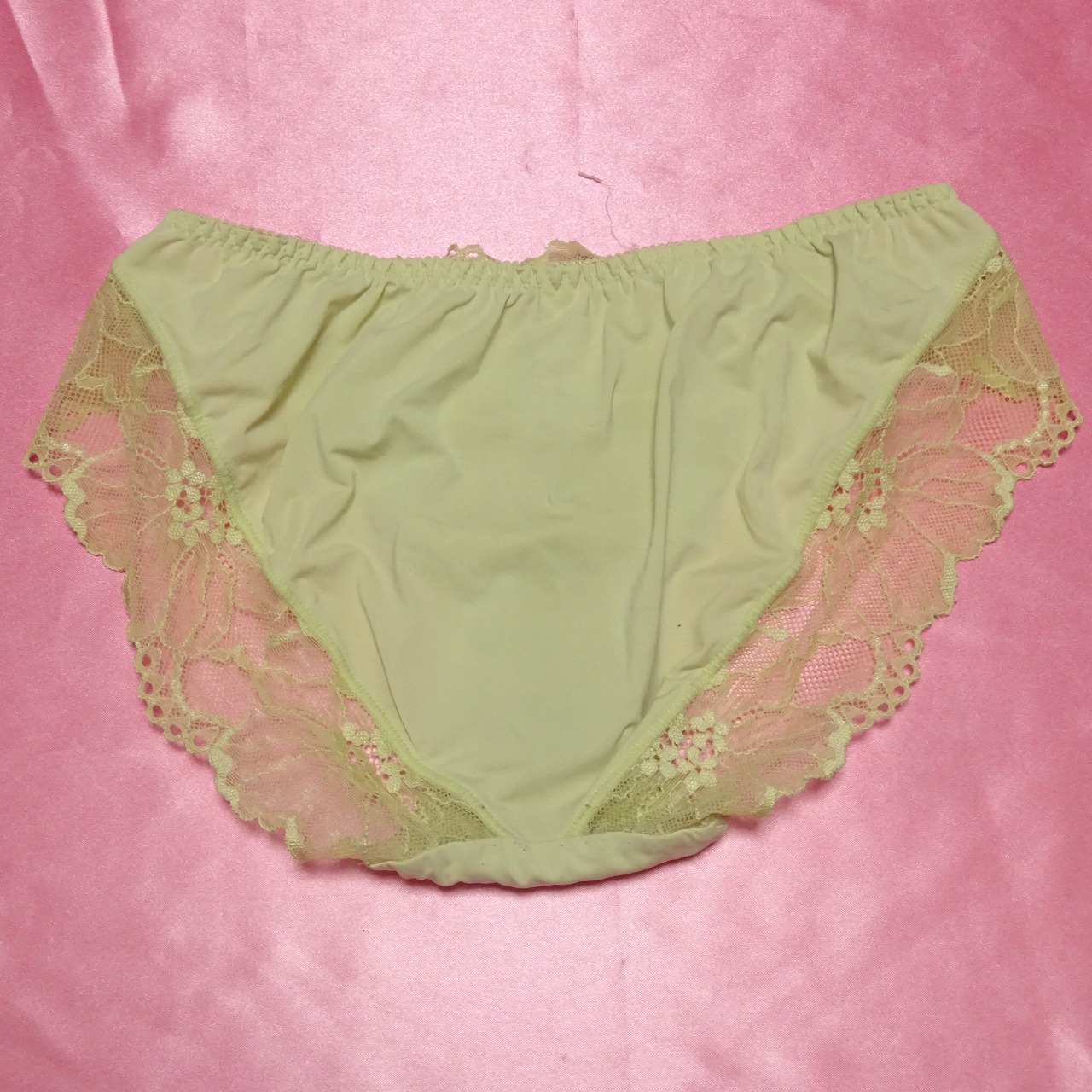 175☆tutuanna☆ツルツルショーツ☆Mサイズ☆黄色☆大人USEDインナー SELECT INNER MARKET - 画像 (2)