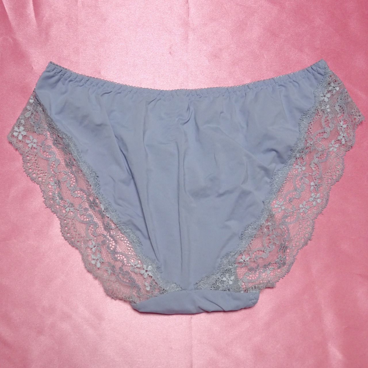 177☆tutuanna☆ツルツルショーツ☆Mサイズ☆水色☆大人USEDインナー SELECT INNER MARKET - 画像 (2)