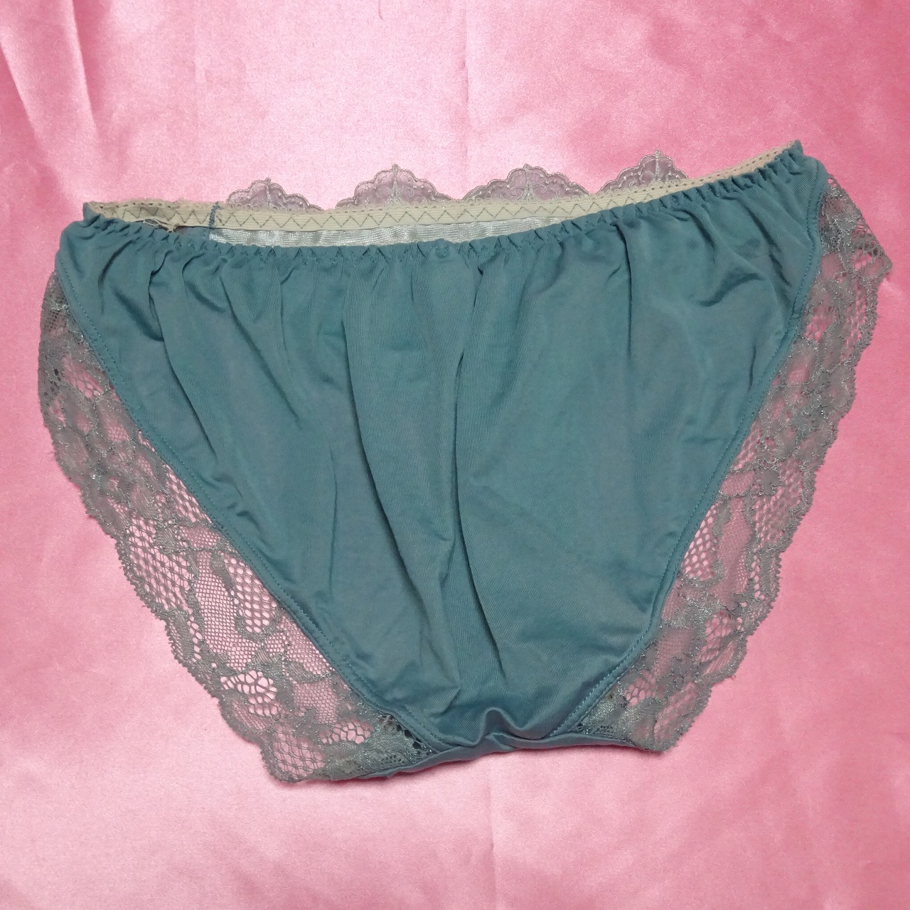 178☆tutuanna☆ツルツルショーツ☆Mサイズ☆グリーン☆大人USEDインナー SELECT INNER MARKET - 画像 (2)