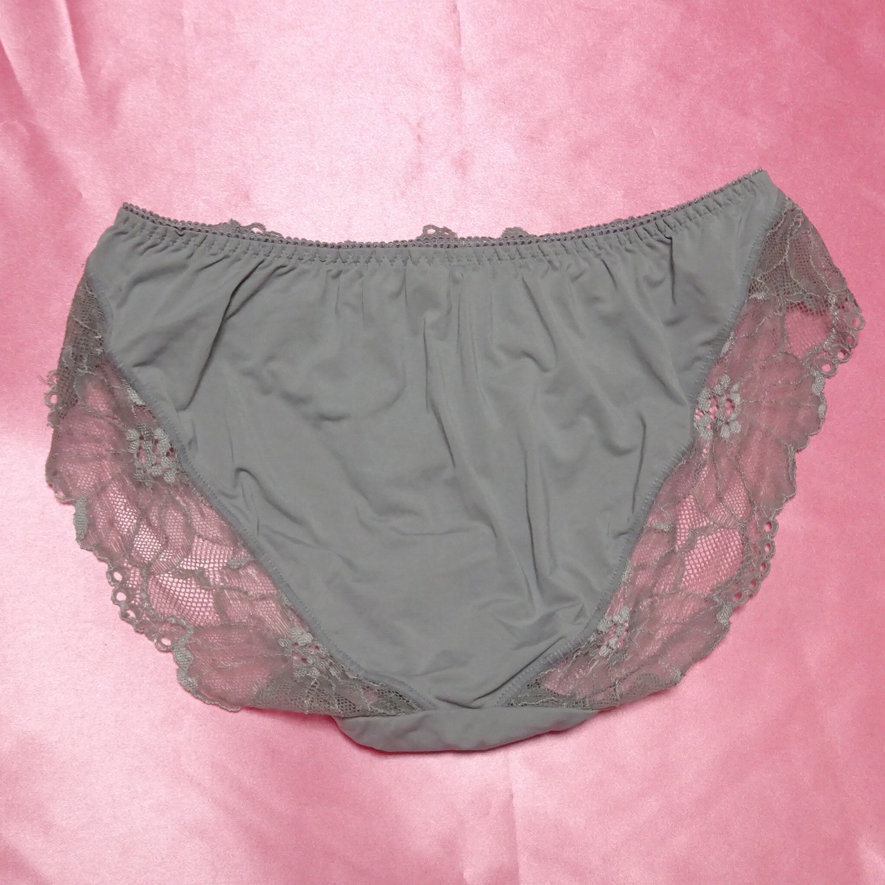179☆tutuanna☆ツルツルショーツ☆Mサイズ☆グレー☆大人USEDインナー SELECT INNER MARKET - 画像 (2)