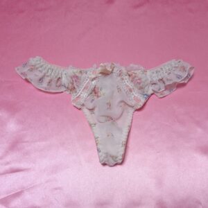 333☆レースリボン☆Ｔバック☆Ｍサイズ☆大人USEDインナー SELECT INNER MARKET