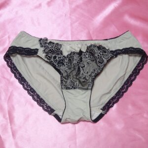 396 ワコール サルート Salute LLサイズ ショーツ 中古 大人用インナー 黒バイピング レース刺繍 限定1点 販売