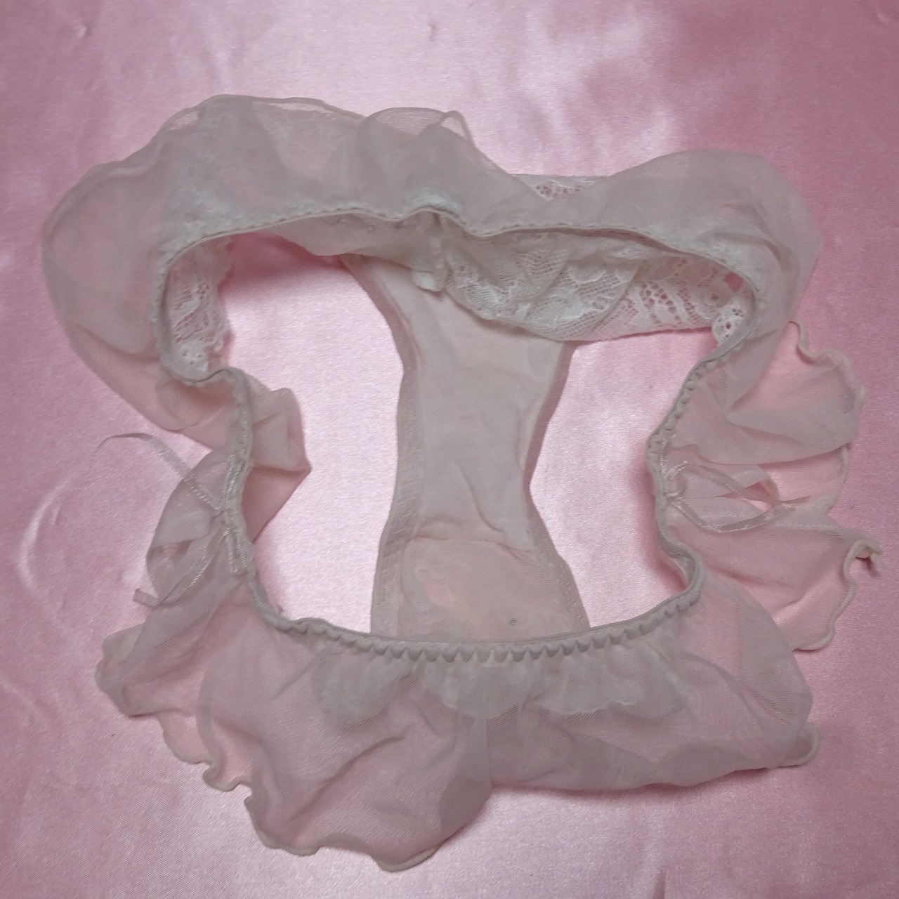 539☆ サイズ不明 ☆ティーンズ Tバック ☆大人USEDインナー SELECT INNER MARKE