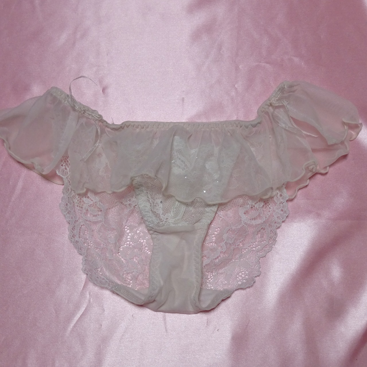 539☆ サイズ不明 ☆ティーンズ Tバック ☆大人USEDインナー SELECT INNER MARKE - 画像 (2)