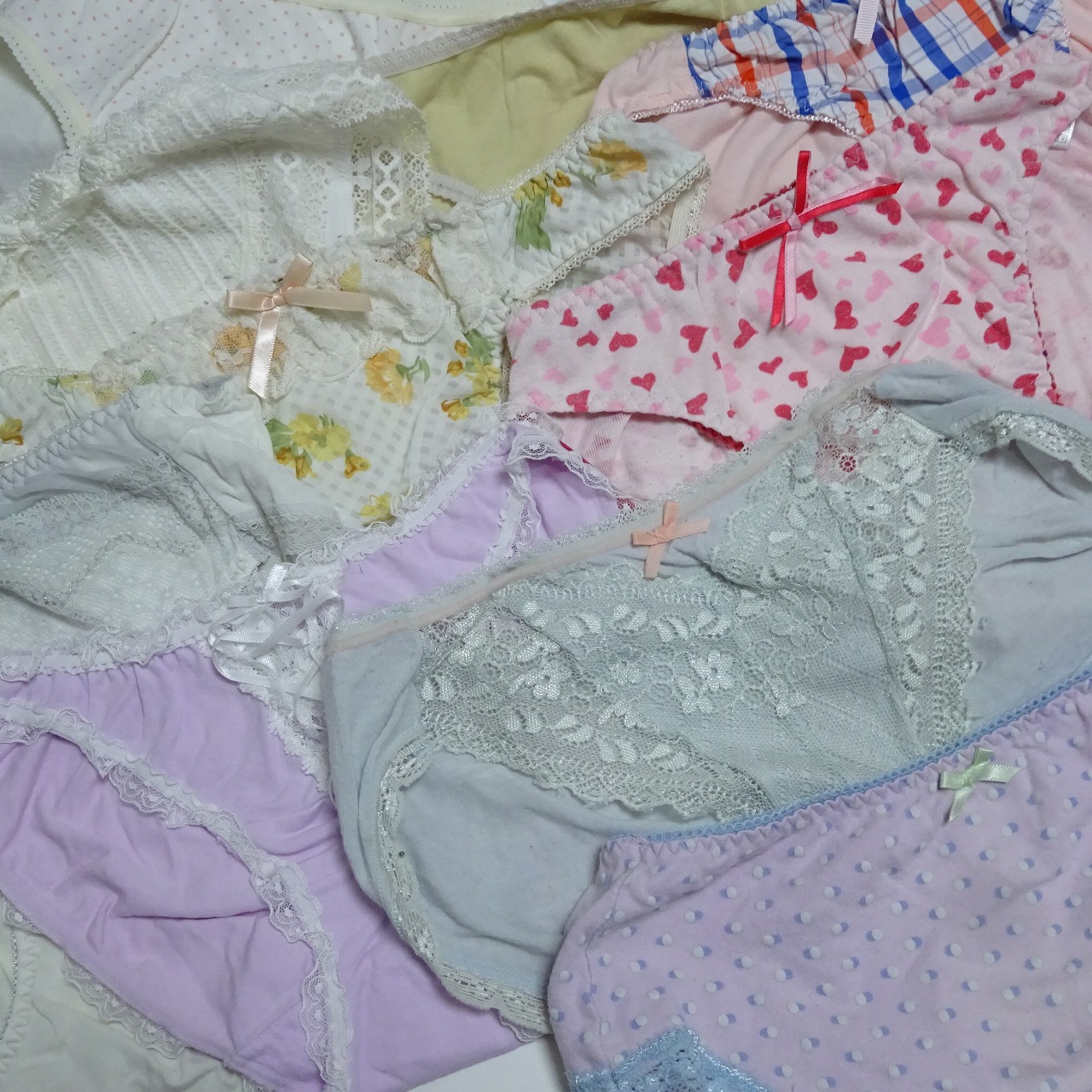 582☆Mサイズ コットンショーツ 10枚セット ☆ティーンズショーツ ☆大人USEDインナー SELECT INNER MARKE