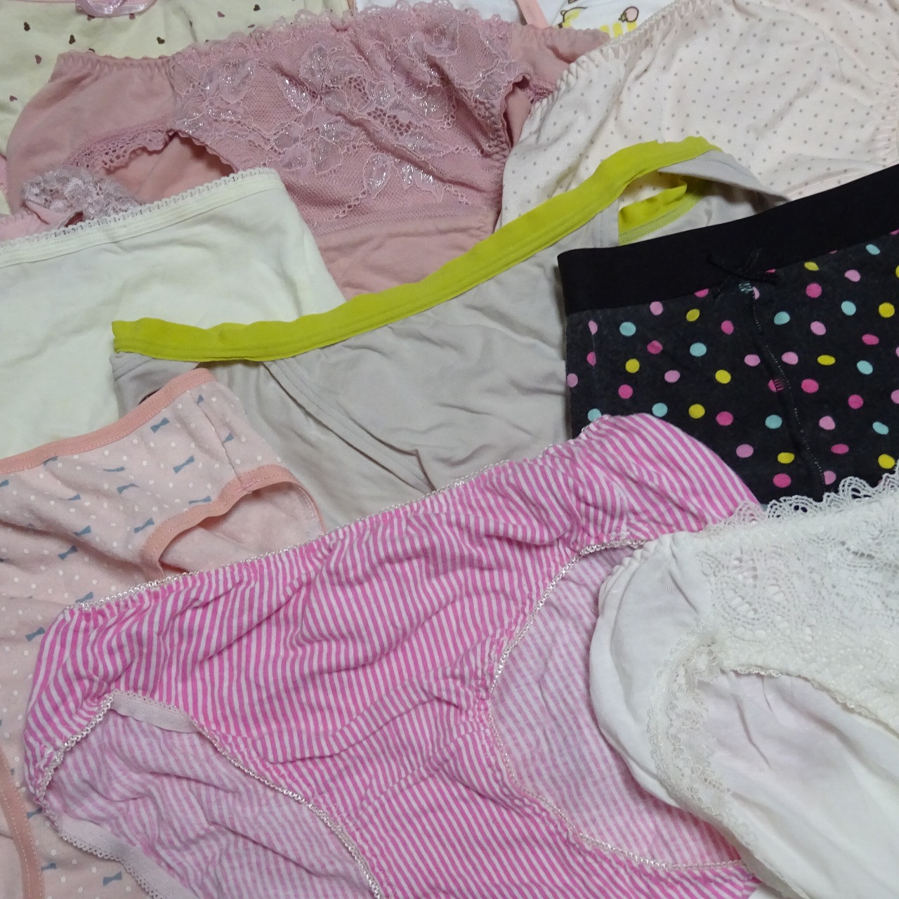 583☆Mサイズ コットンショーツ 10枚セット ☆ティーンズショーツ ☆大人USEDインナー SELECT INNER MARKE