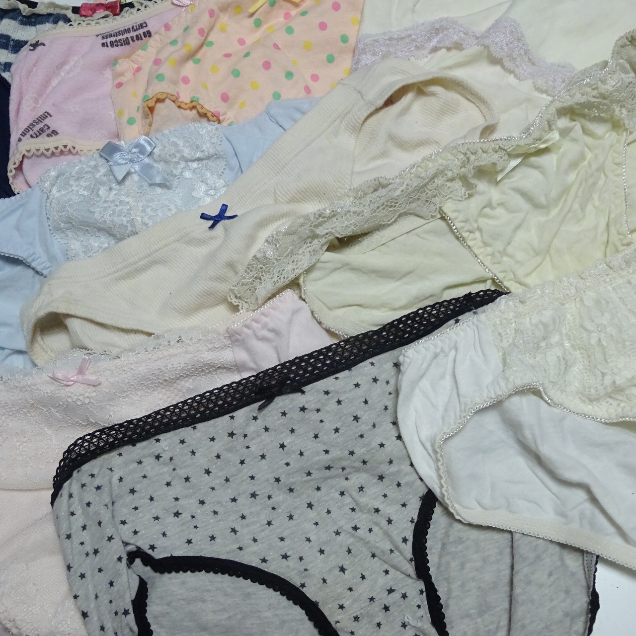 584☆Lサイズ コットンショーツ 10枚セット ☆ティーンズショーツ ☆大人USEDインナー SELECT INNER MARKE