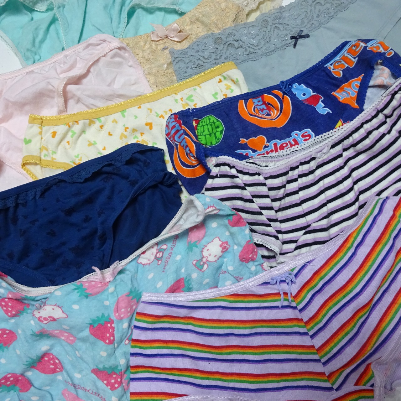 585☆Lサイズ コットンショーツ 10枚セット ☆ティーンズショーツ ☆大人USEDインナー SELECT INNER MARKE