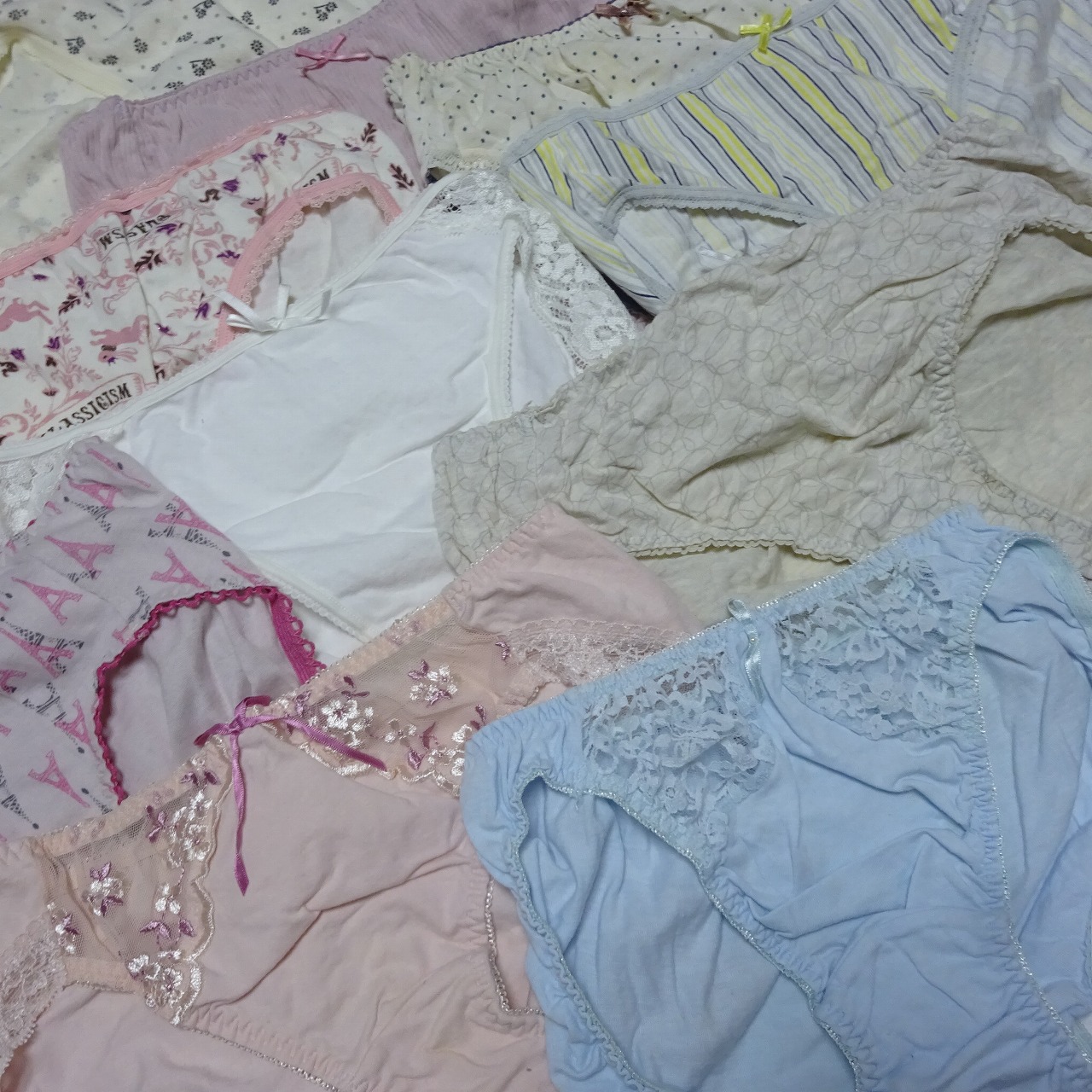 586☆Lサイズ コットンショーツ 10枚セット ☆ティーンズショーツ ☆大人USEDインナー SELECT INNER MARKE