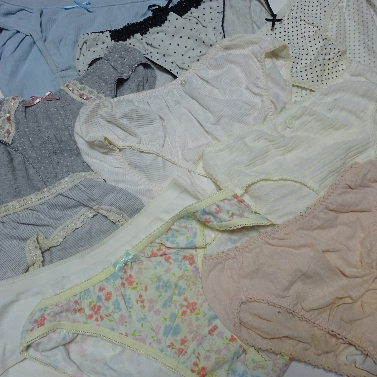 587☆Lサイズ コットンショーツ 10枚セット ☆ティーンズショーツ ☆大人USEDインナー SELECT INNER MARKE