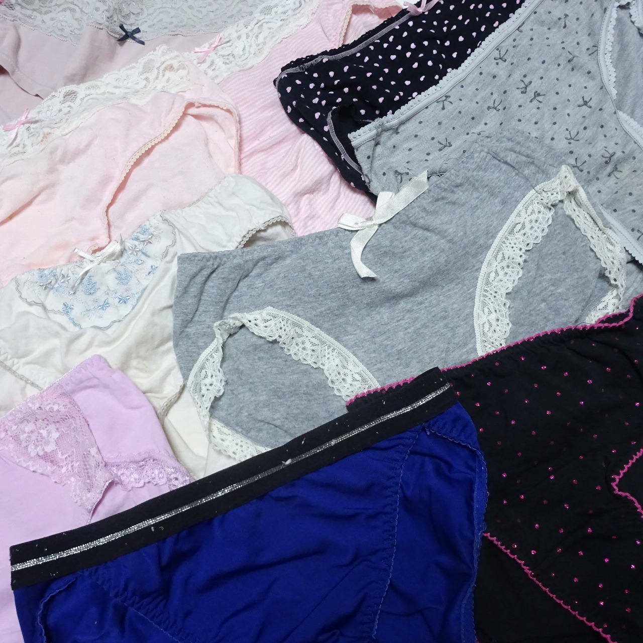 588☆Lサイズ コットンショーツ 10枚セット ☆ティーンズショーツ ☆大人USEDインナー SELECT INNER MARKE