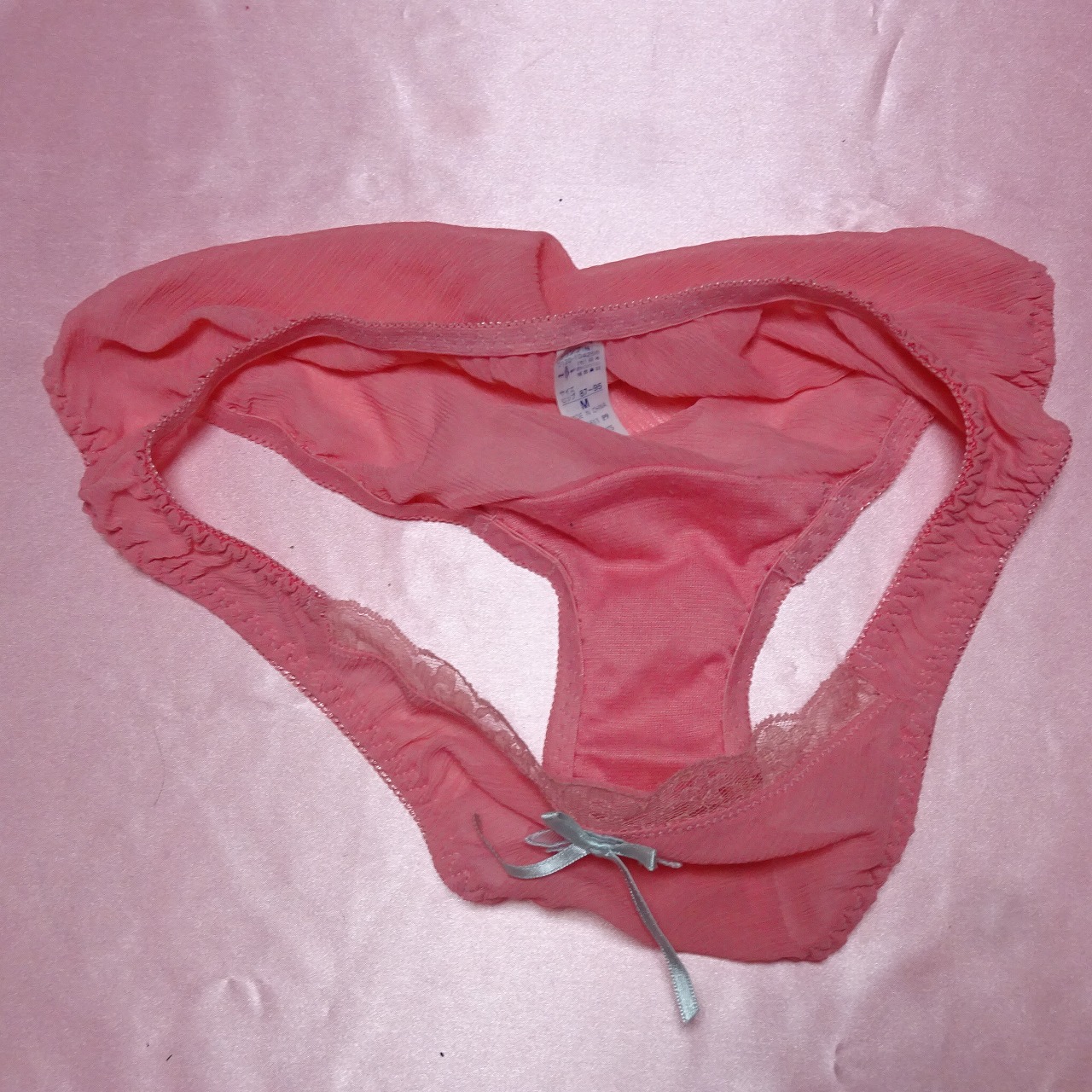 633☆ トリンプ スケスケ Mサイズ ☆ティーンズ ツルツルショーツ ☆ - 画像 (3)