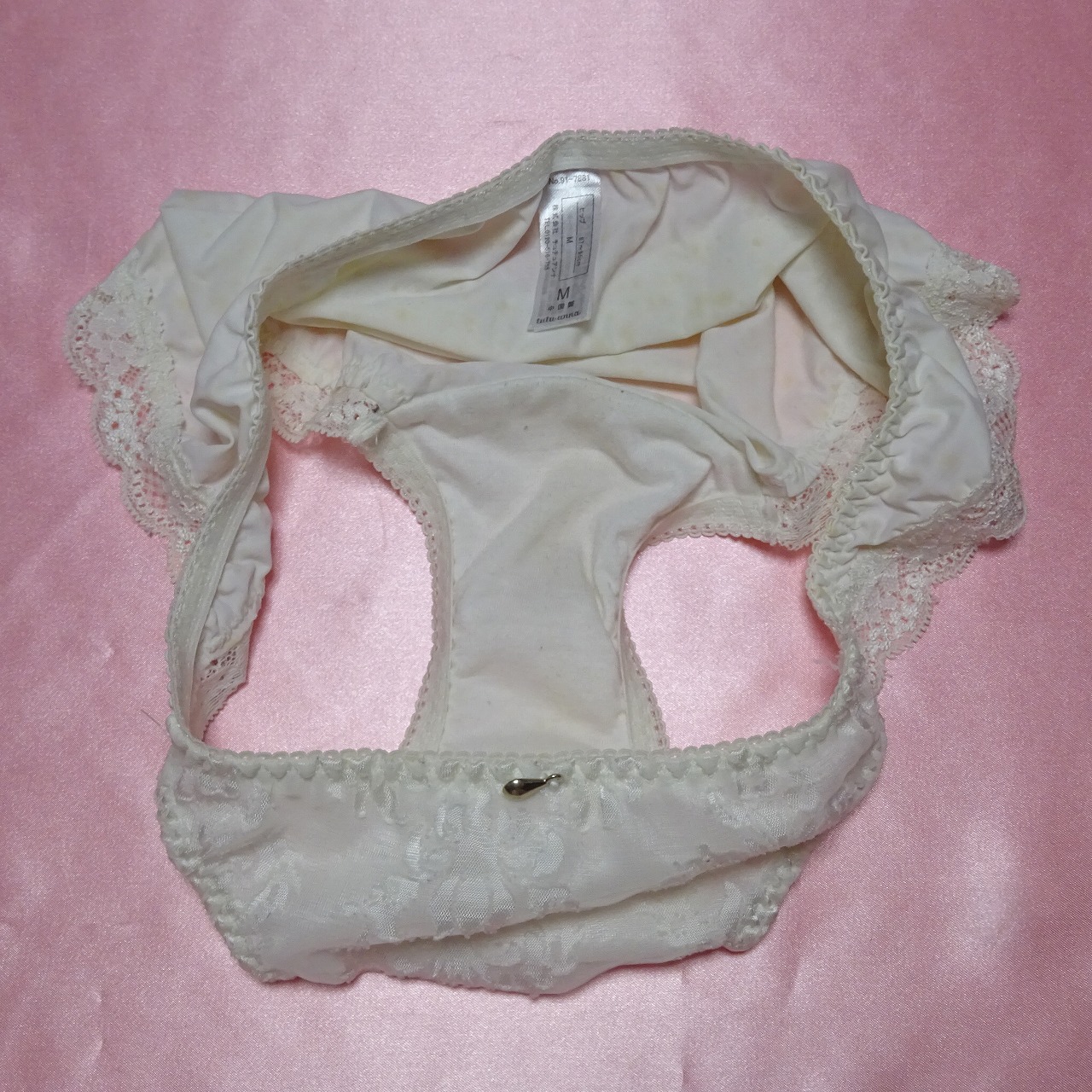 674☆ tutuanna ツルツルショーツ Mサイズ ☆ - 画像 (3)