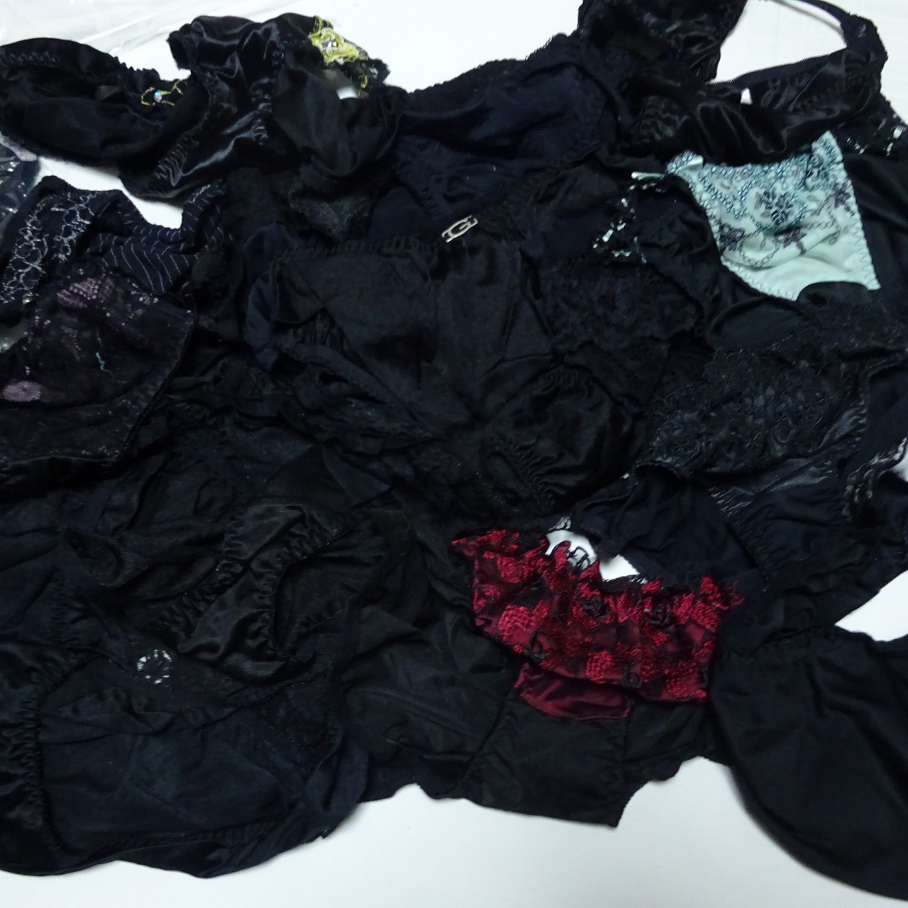 567☆ 黒 ツルツルショーツ 10枚セット ☆ティーンズ ツルツルショーツ ☆大人USEDインナー SELECT INNER MARKE