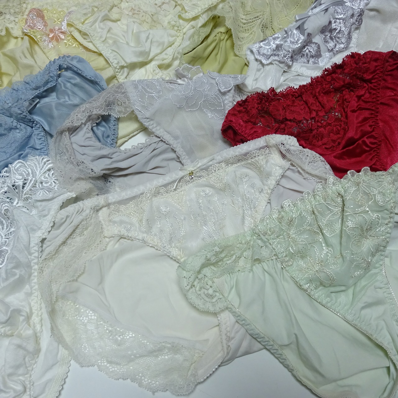 569☆ OLさん系 10枚セット ☆ティーンズ ツルツルショーツ ☆大人USEDインナー SELECT INNER MARKE